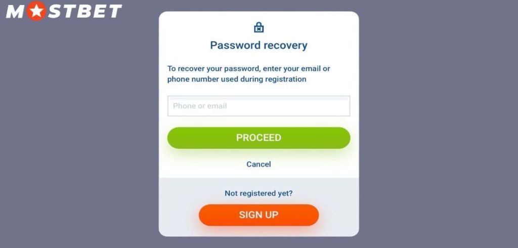 Forgot Your Password? Mostbet Password Recovery Guide