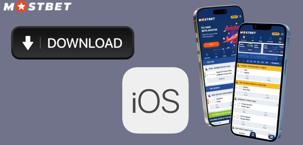 Install the iOS Version of Mostbet Casino